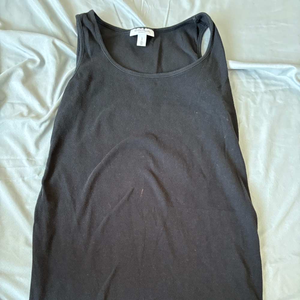 Motherhood Maternity Black Midi Dress